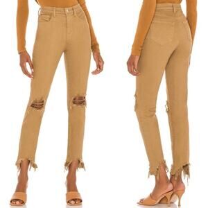 Women's Tan Flare & Wide Leg Jeans